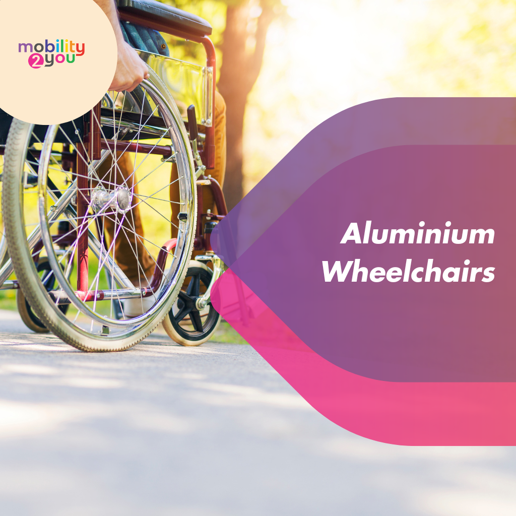 Check out the huge range of aluminium wheelchairs available at Mobility2You.