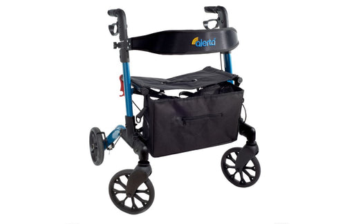 Four-Wheel Aluminium Foldable Rollator from Mobility 2 You - Mobility 2 You.