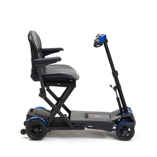 Drive Autofold Scooter - Blue from Drive DeVilbiss Healthcare - Mobility 2 You.