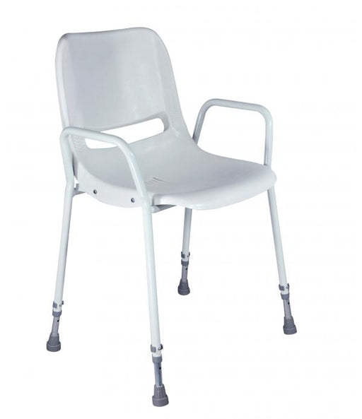 Milton Height Adjustable Shower Chair from Aidapt - Mobility 2 You.