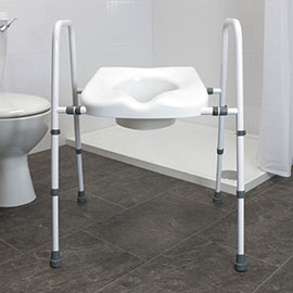 Mowbray Lite Flatpack Toilet Frame and Seat from Online Exclusive - Mobility 2 You.