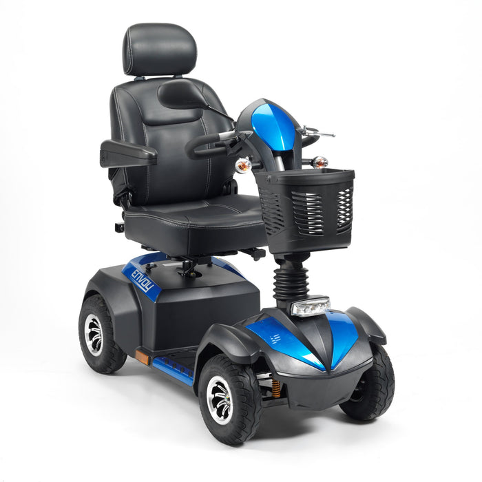 Envoy Plus 8mph Scooter   Blue (Batteries Not Included)