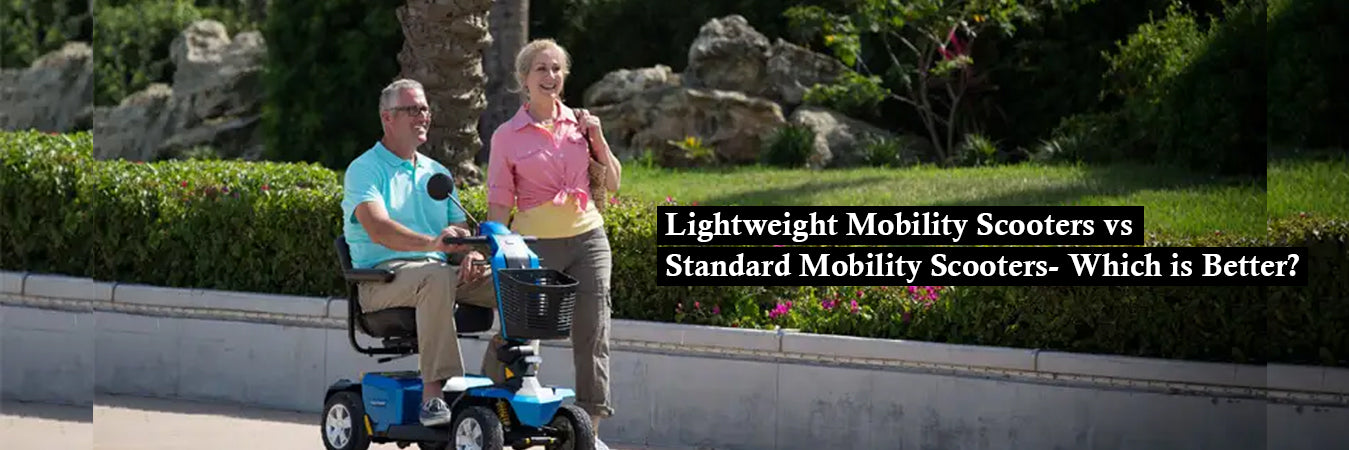 Lightweight Mobility Scooters vs Standard Mobility Scooters- Which is Better? 