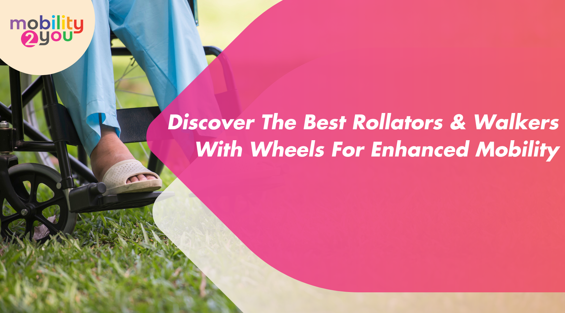 Lightweight rollator walker with wheels for enhanced mobility – Mobility 2You