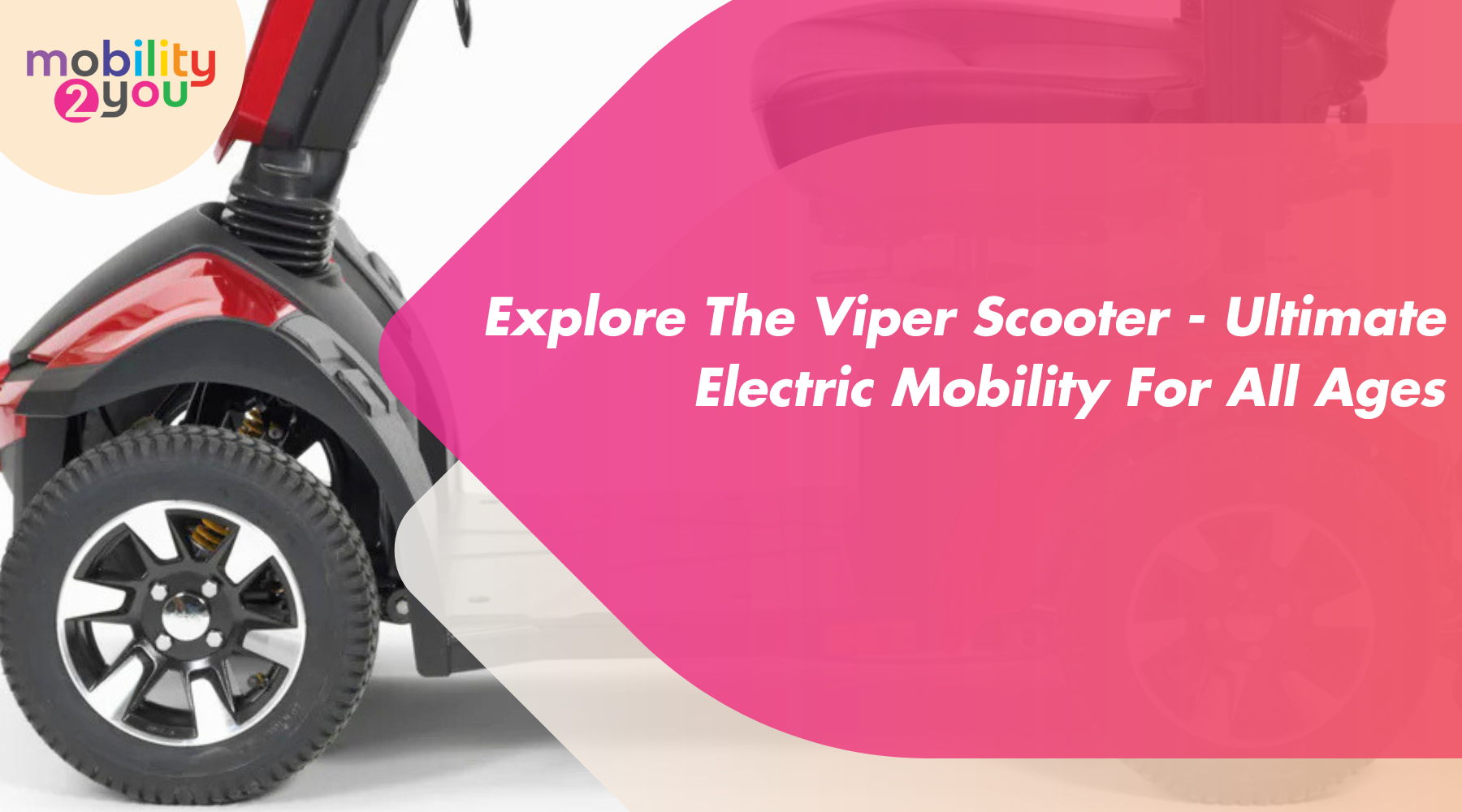 Viper electric scooter by Mobility 2You for all ages