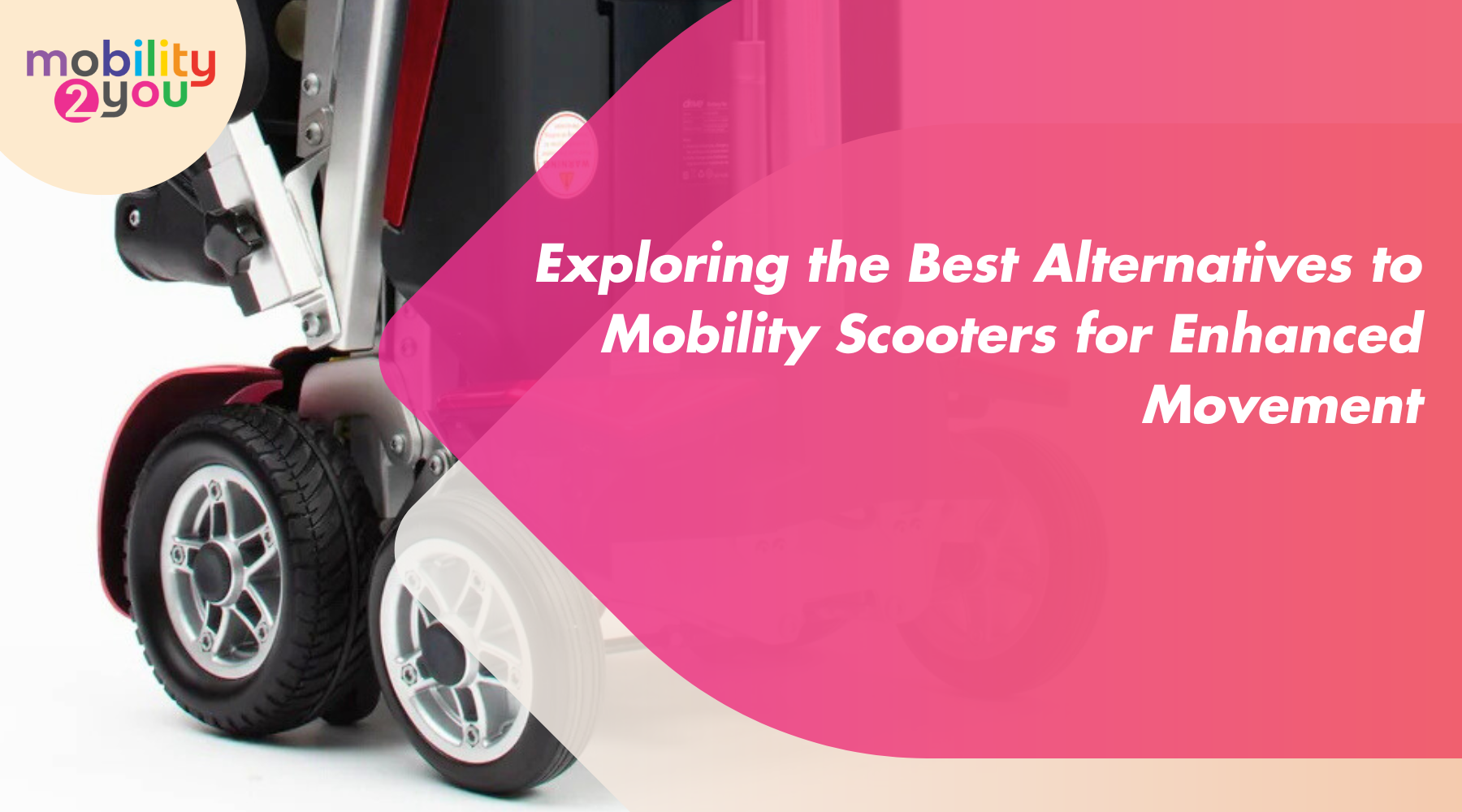 Person using an alternative mobility aid to a scooter, promoting enhanced movement – Mobility 2You.