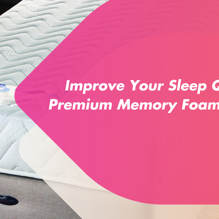 Premium memory foam mattress by Mobility 2You improving sleep quality and comfort