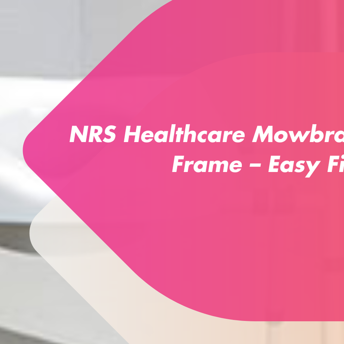 NRS Healthcare Mowbray Lite Toilet Frame by Mobility 2You for bathroom support and safety