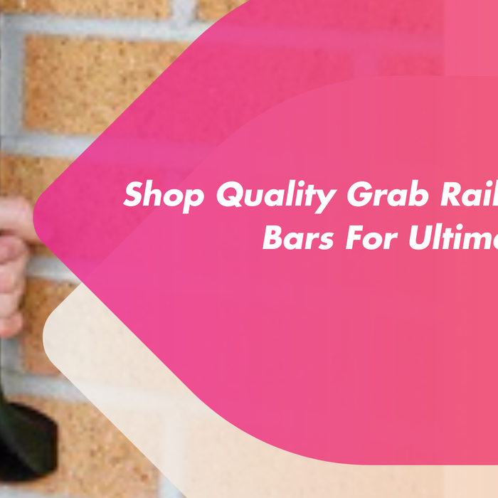 Sturdy grab rails and grab bars installed for enhanced safety and support