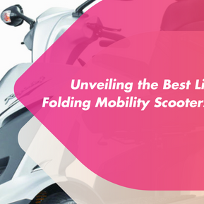 Lightweight folding mobility scooter for easy transportation and convenience – Mobility 2You