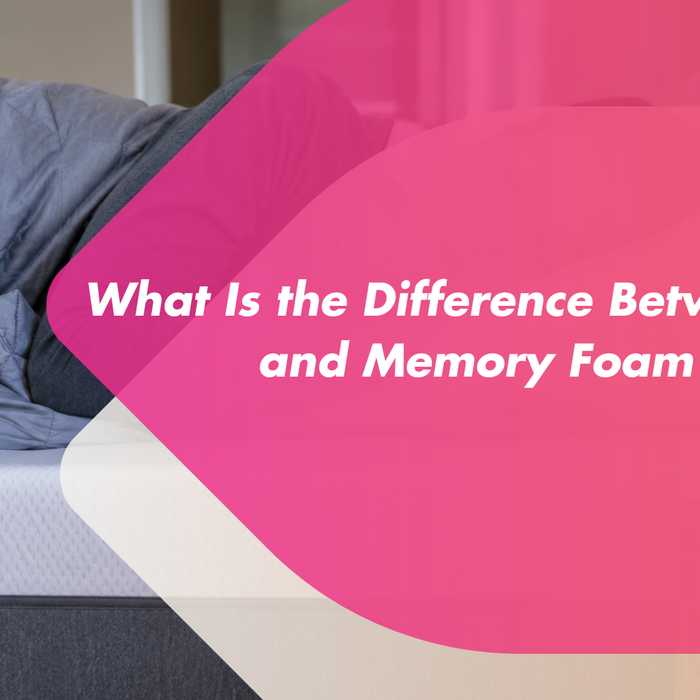 What Is the Difference Between Latex and Memory Foam Mattress