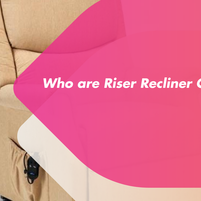 Comfortable and supportive riser recliner chair in a living room setting, ideal for elderly or individuals with mobility issues