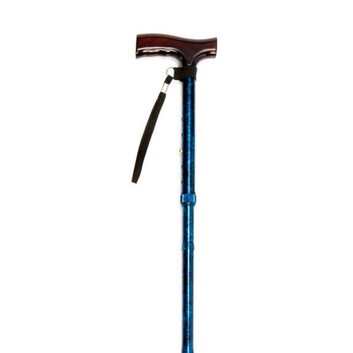 Folding Cane With Strap Assorted Colors from Drive DeVilbiss Healthcare - Mobility 2 You.