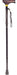 Collapsible Walking Stick with Wooden Handle from Mobility 2 You - Mobility 2 You.