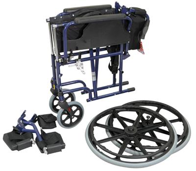 Deluxe Self Propelled Steel Wheelchair from Mobility 2 You - Mobility 2 You.