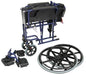 Deluxe Self Propelled Steel Wheelchair from Mobility 2 You - Mobility 2 You.