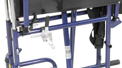Deluxe Self Propelled Steel Wheelchair from Mobility 2 You - Mobility 2 You.