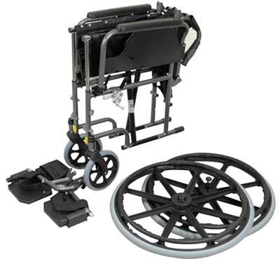 Deluxe Self Propelled Steel Wheelchair from Mobility 2 You - Mobility 2 You.