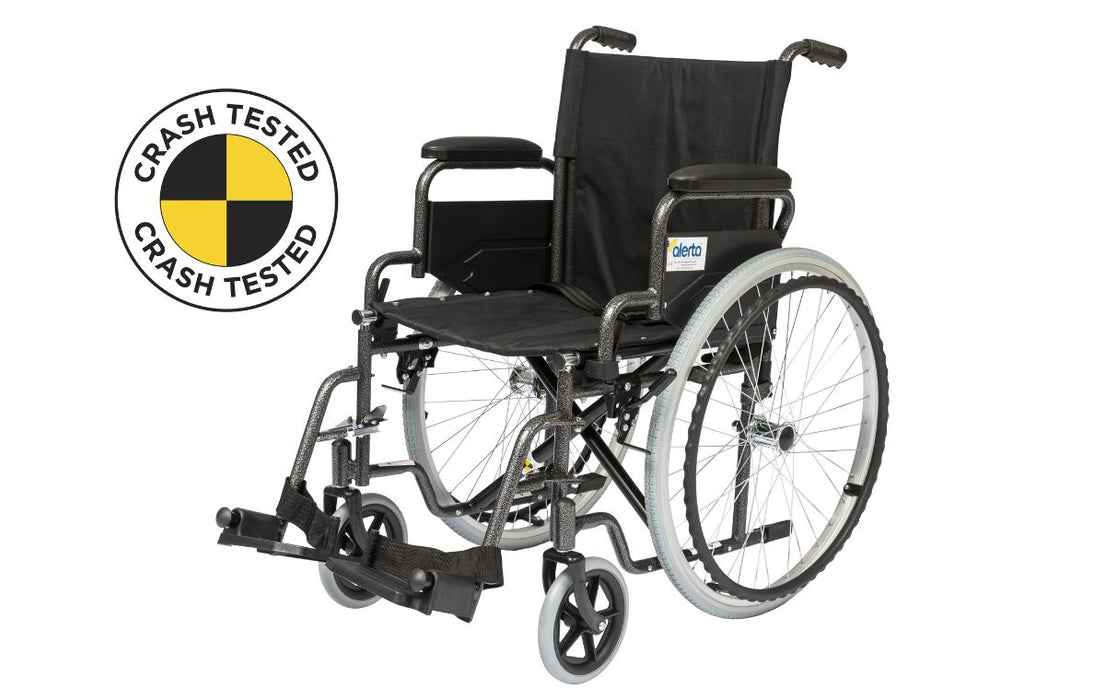 Alerta Self-Propelled Wheelchair, Crash Tested from Mobility 2 You - Mobility 2 You.