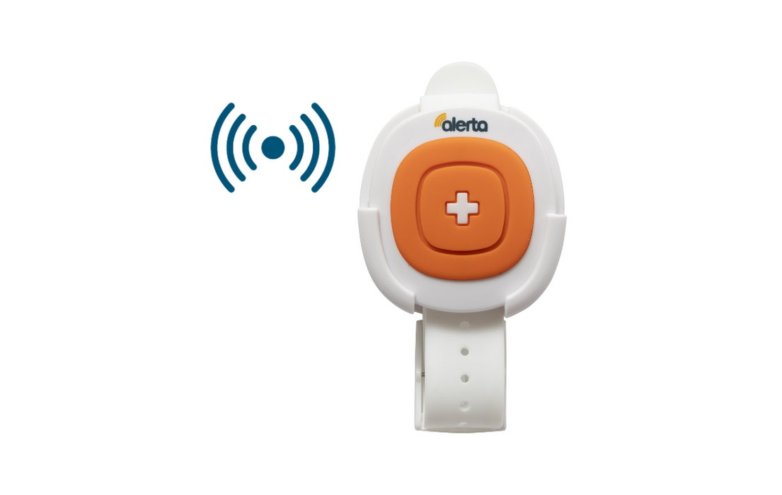 Alerta Wireless Nurse Call Button (inc. holder and strap)