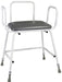 Torbay Heavy Duty Perching Stool -Plain Arms & Back (360mm) from Mobility 2 You - Mobility 2 You.