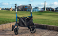 Four-Wheel Aluminium Foldable Rollator from Mobility 2 You - Mobility 2 You.