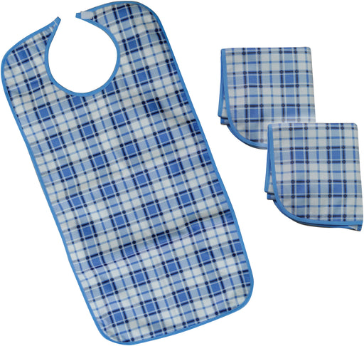 Adult Dining Bibs (Pack of 3) from Aidapt - Mobility 2 You.