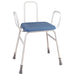 Astral Perching Stool with Arms and Plain Back from Aidapt - Mobility 2 You.