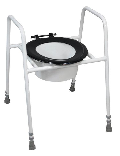 Solo Skandia Raised Toilet Seat and Frame from Aidapt - Mobility 2 You.