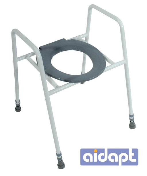 Solo Skandia Raised Toilet Seat and Frame with Clip on Seat from Aidapt - Mobility 2 You.