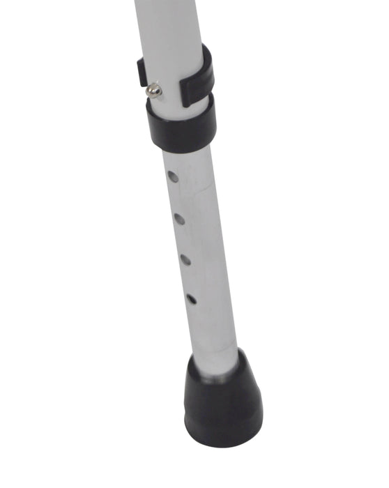 Strood Height Adjustable Shower Stool Aluminium from Aidapt - Mobility 2 You.