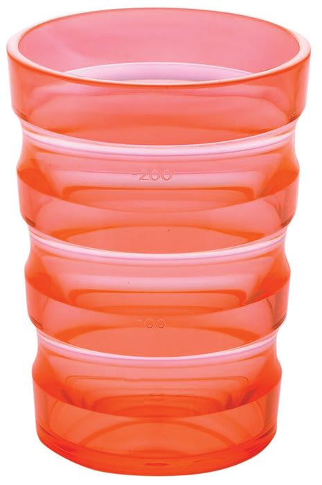 Sure Grip Mug with Cap (Small Hole) Orange from Aidapt - Mobility 2 You.