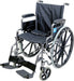 Self Propelled Steel Transit Chair -Hammered from Mobility 2 You - Mobility 2 You.