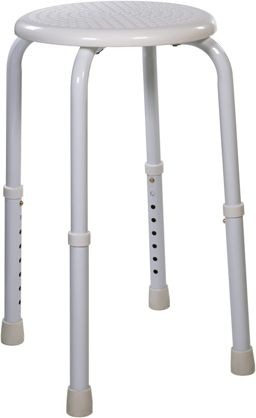 Multi-Purpose Adjustable Stool White from Mobility 2 You - Mobility 2 You.