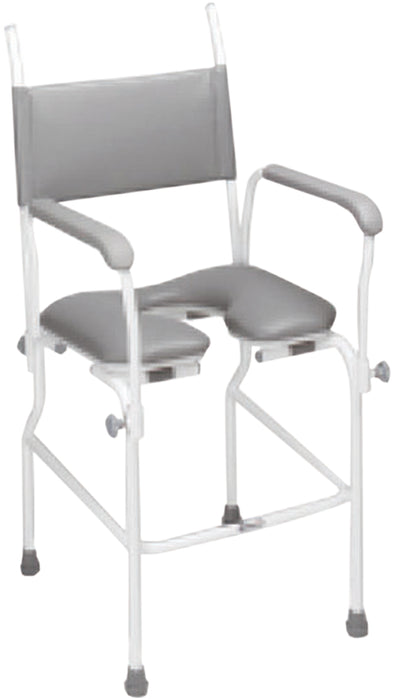 Aquamaster (A02) Static Shower Commode Chair 21” Seat from Mobility 2 You - Mobility 2 You.