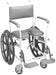 Aquamaster (A11) Self Propelled Shower Commode Chair 19'' from Mobility 2 You - Mobility 2 You.