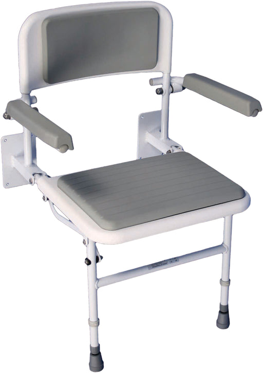 Solo Deluxe Shower Seat- Padded Back and Seat from Mobility 2 You - Mobility 2 You.