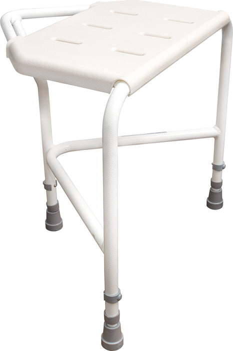 Pembury Height Adjustable Corner Shower Stool from Mobility 2 You - Mobility 2 You.