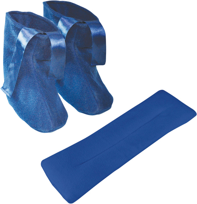 Microwavable Slippers and Neck Warmer Set from Mobility 2 You - Mobility 2 You.
