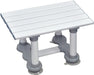 Medina Plastic Bath Seat – 8″ (203mm) Height from Mobility 2 You - Mobility 2 You.