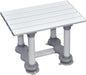 Medina Plastic Bath Seat -Height 12″ (306mm) from Mobility 2 You - Mobility 2 You.
