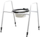 Solo Skandia Combined Heavy Duty Raised Toilet Seat – Fixed Floor from Mobility 2 You - Mobility 2 You.