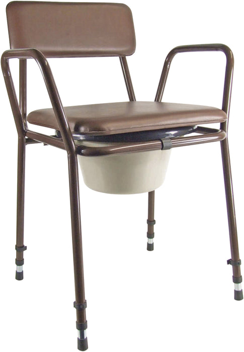 Essex Height Adjustable Commode Chair from Mobility 2 You - Mobility 2 You.