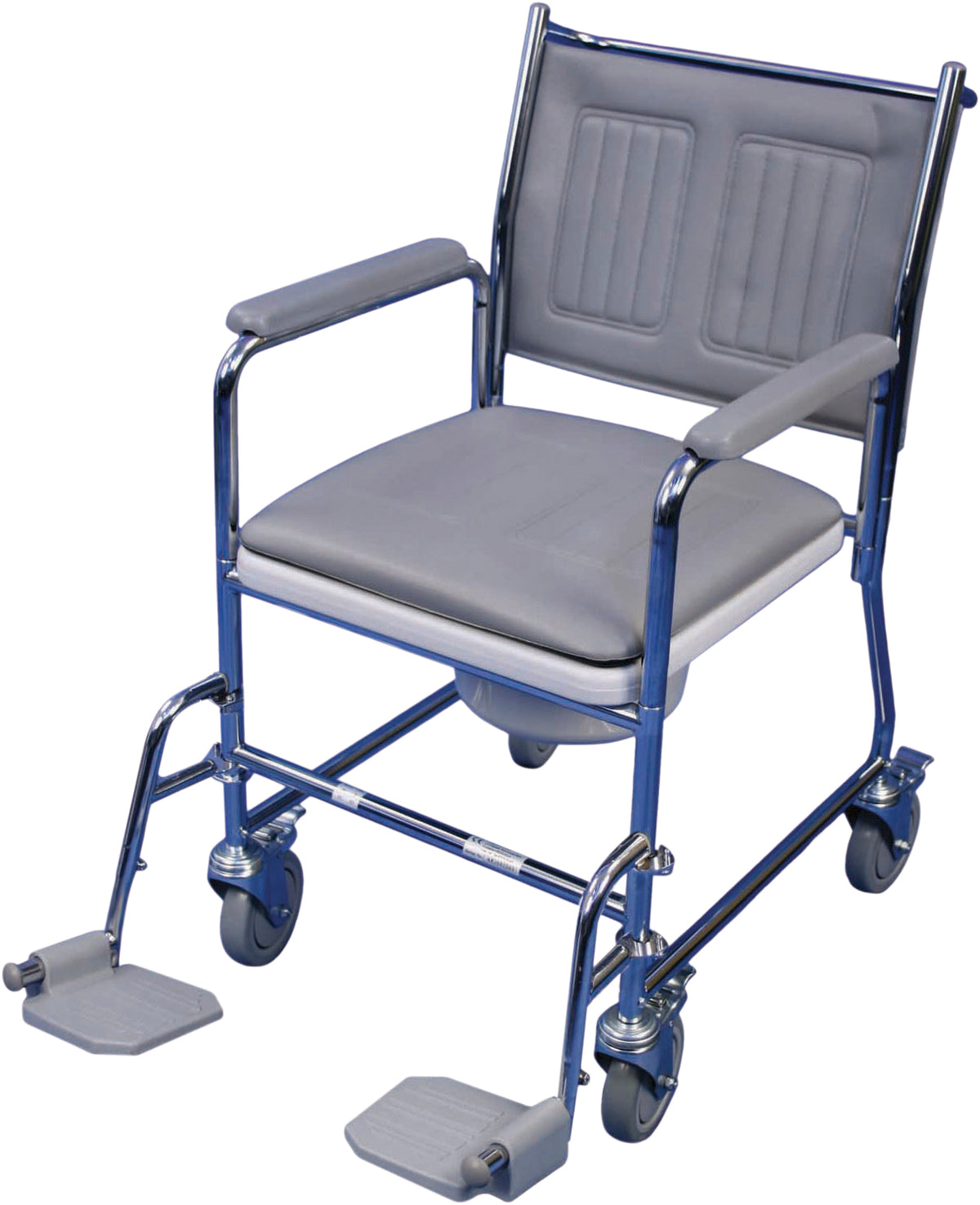 Linton Glideabout Wheeled Commode (Fixed Frame) — Mobility 2 You