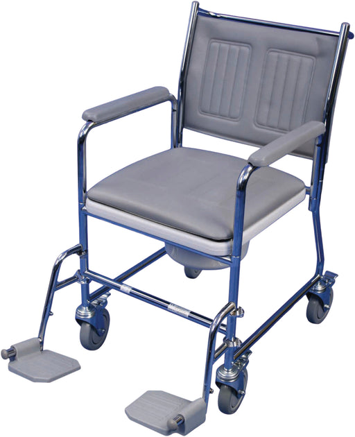 Linton Glideabout Wheeled Commode (Fixed Frame) from Mobility 2 You - Mobility 2 You.