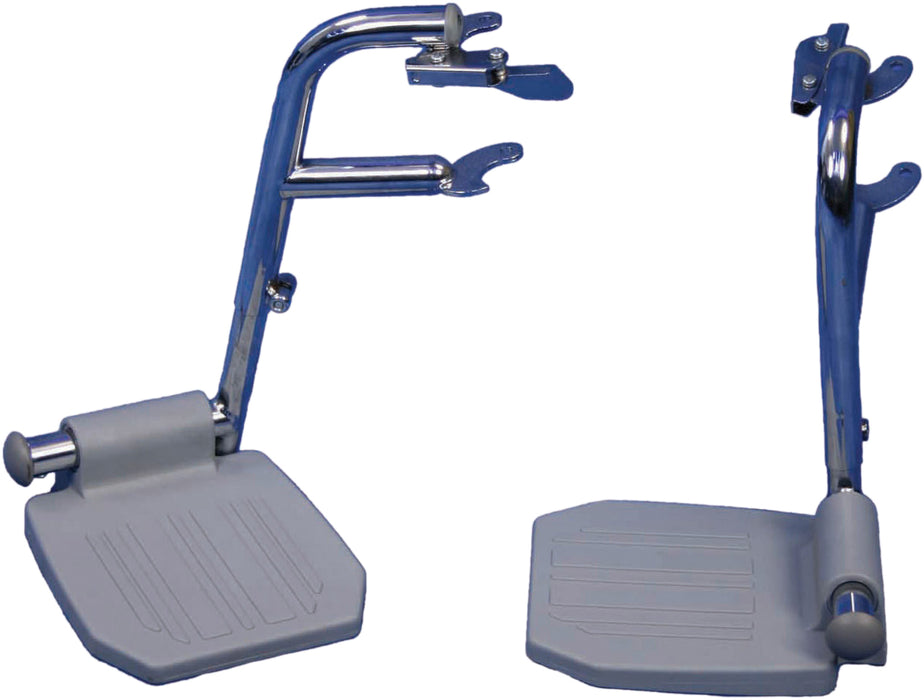 Pair of Footrests for Linton & Lenham Mobile Commode from Mobility 2 You - Mobility 2 You.