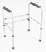 Ashford Height Adjustable Standing Toilet Frame White / Grey from Mobility 2 You - Mobility 2 You.