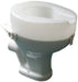 Ashby Raised Toilet Seat 4" from Mobility 2 You - Mobility 2 You.