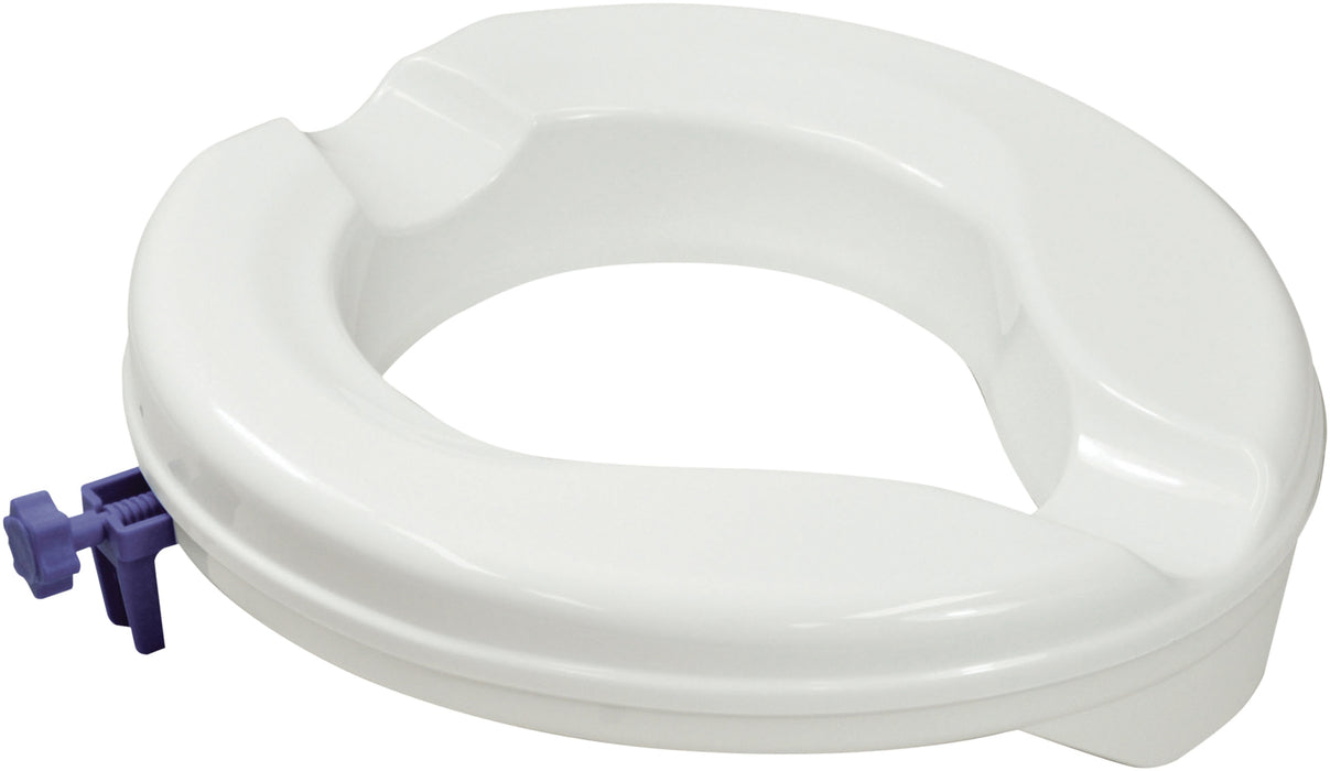 Senator Plastic Raised Toilet Seat 50mm/2″ (-no lid) from Mobility 2 You - Mobility 2 You.