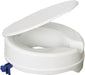 Senator Plastic Raised Toilet Seat 4″ /100mm with Lid from Mobility 2 You - Mobility 2 You.